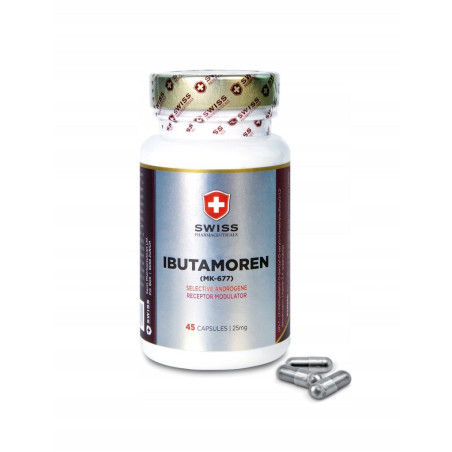 Swiss Pharmaceuticals IBUTAMOREN (MK 677) 25mg 45kaps.