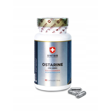 Swiss Pharmaceuticals OSTARINE 10mg 80kaps.