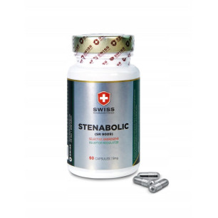Swiss Pharmaceuticals STENABOLIC 5mg 60k. SR 9009
