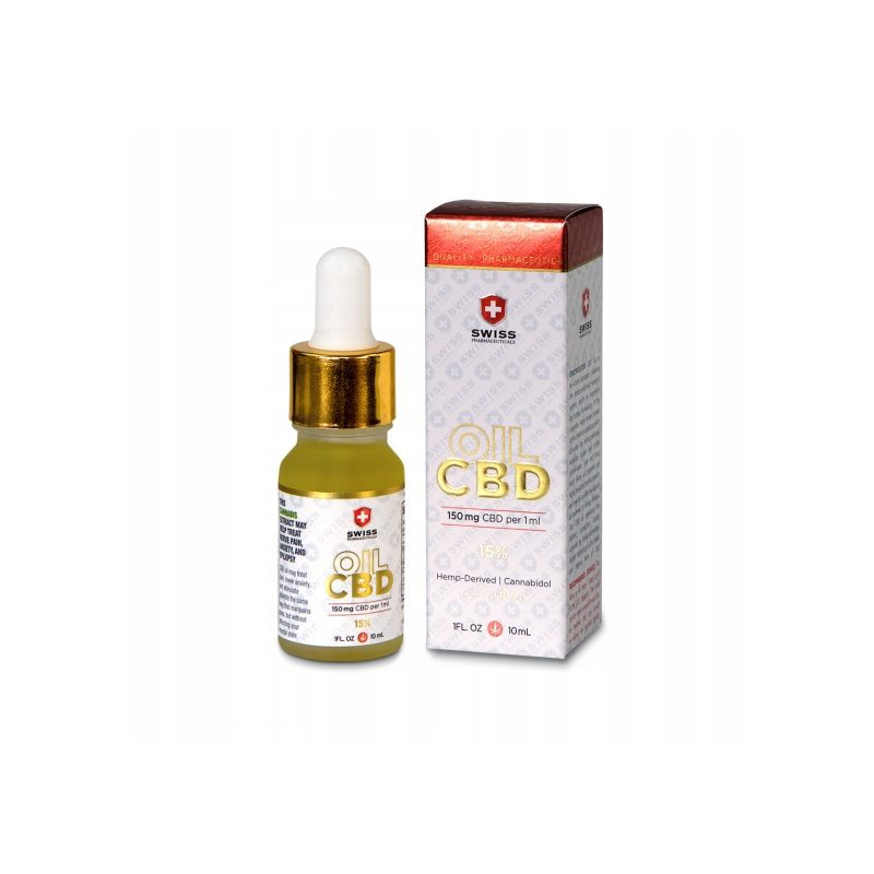 Swiss Pharmaceuticals CBD OIL 15% 10ml Swiss Pharmaceuticals CBD OIL 15% 10ml