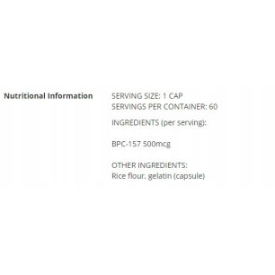 Brawn Nutrition BPC - 157 500mcg 60kaps.