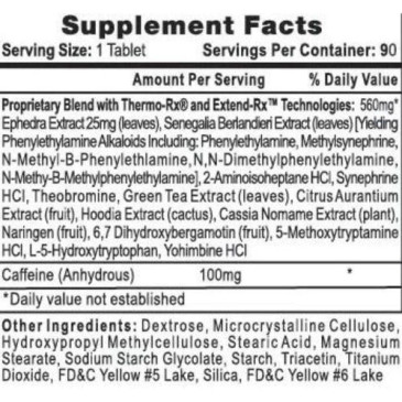 Hi-Tech Pharmaceuticals LIPODRENE 90tab.