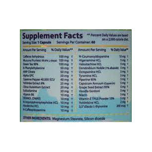 Revange Nutrition RIO LEAN 60 kaps.